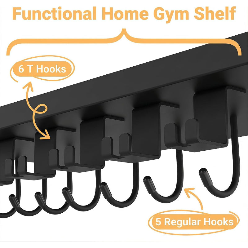 Metal Tonal Accessory Floating Shelf