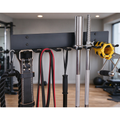 Wall Mount Gym Organizer Rack