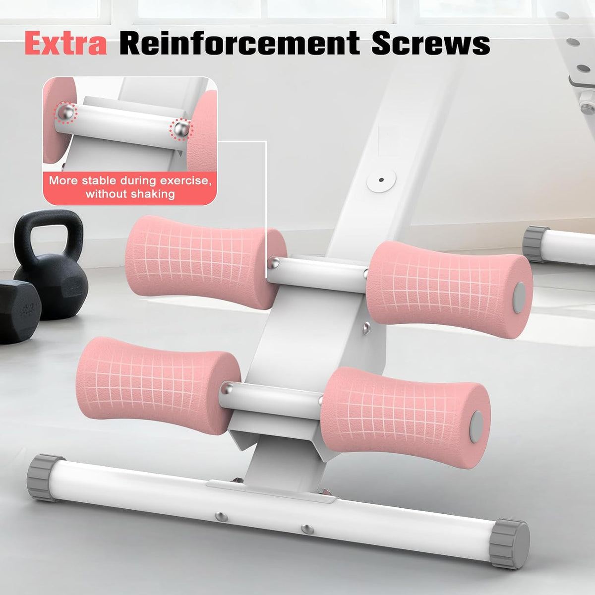 Adjustable Ab Workout Trainer Machine