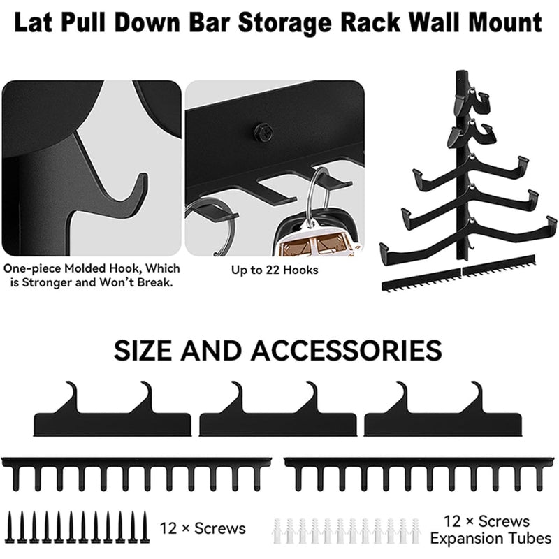 Steel Fitness Accessory Hanger