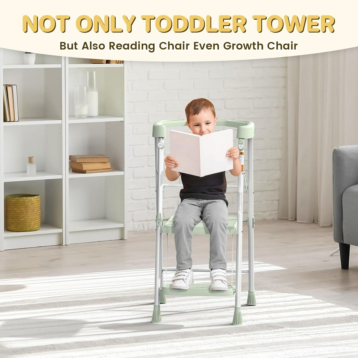 Foldable Toddler Step Stool Tower