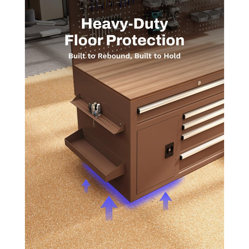 Rubber Top Home Gym Flooring Mat
