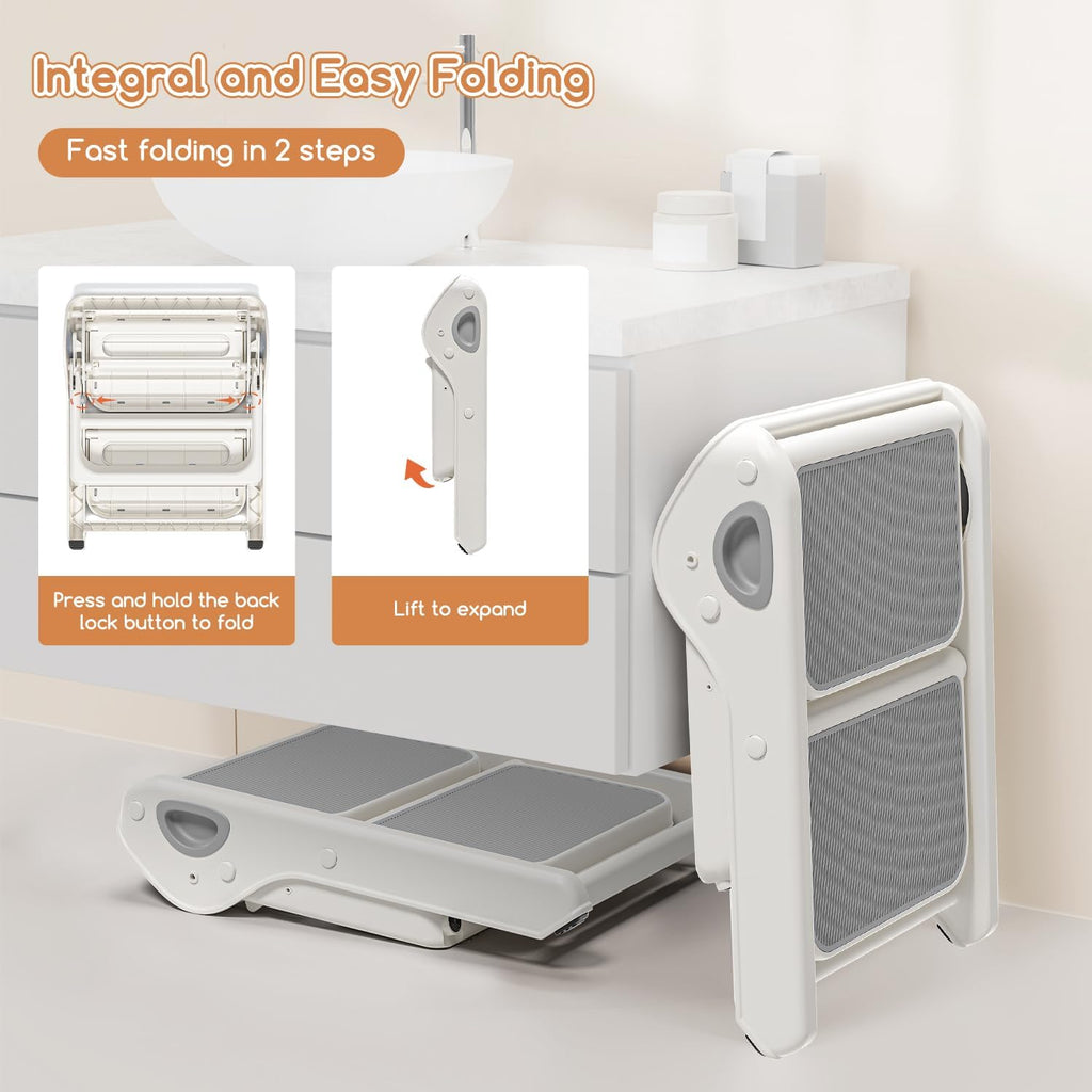 Non-Slip Toddler Foldable Step Stool