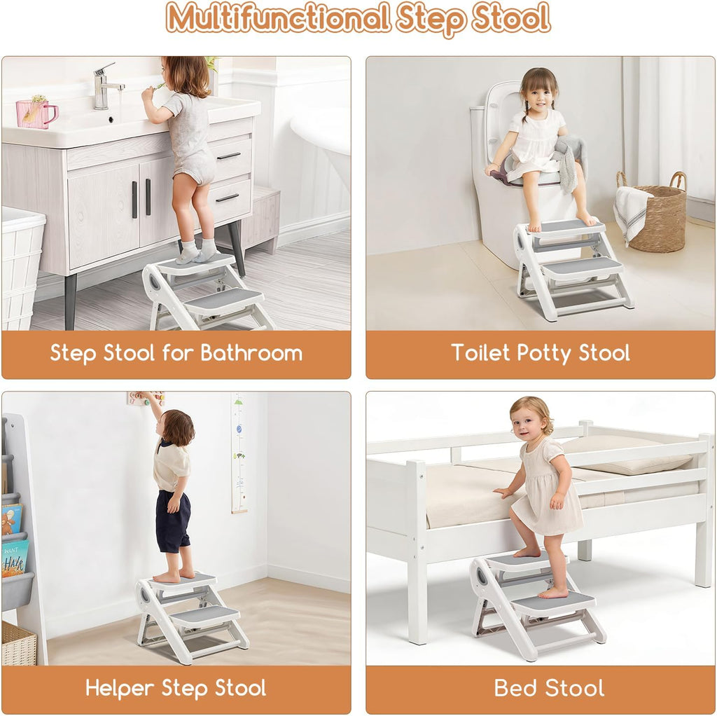 Non-Slip Toddler Foldable Step Stool