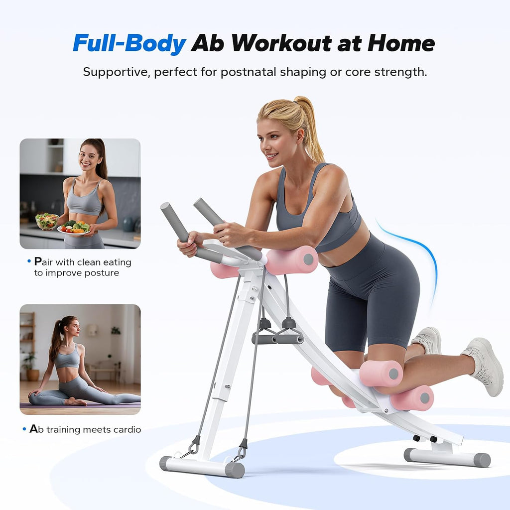 Dual Track Adjustable Ab Trainer