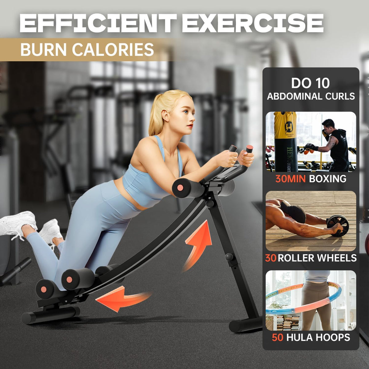 4-Level Adjustable Core Ab Trainer