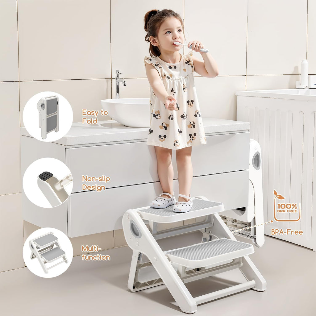 Non-Slip Toddler Foldable Step Stool