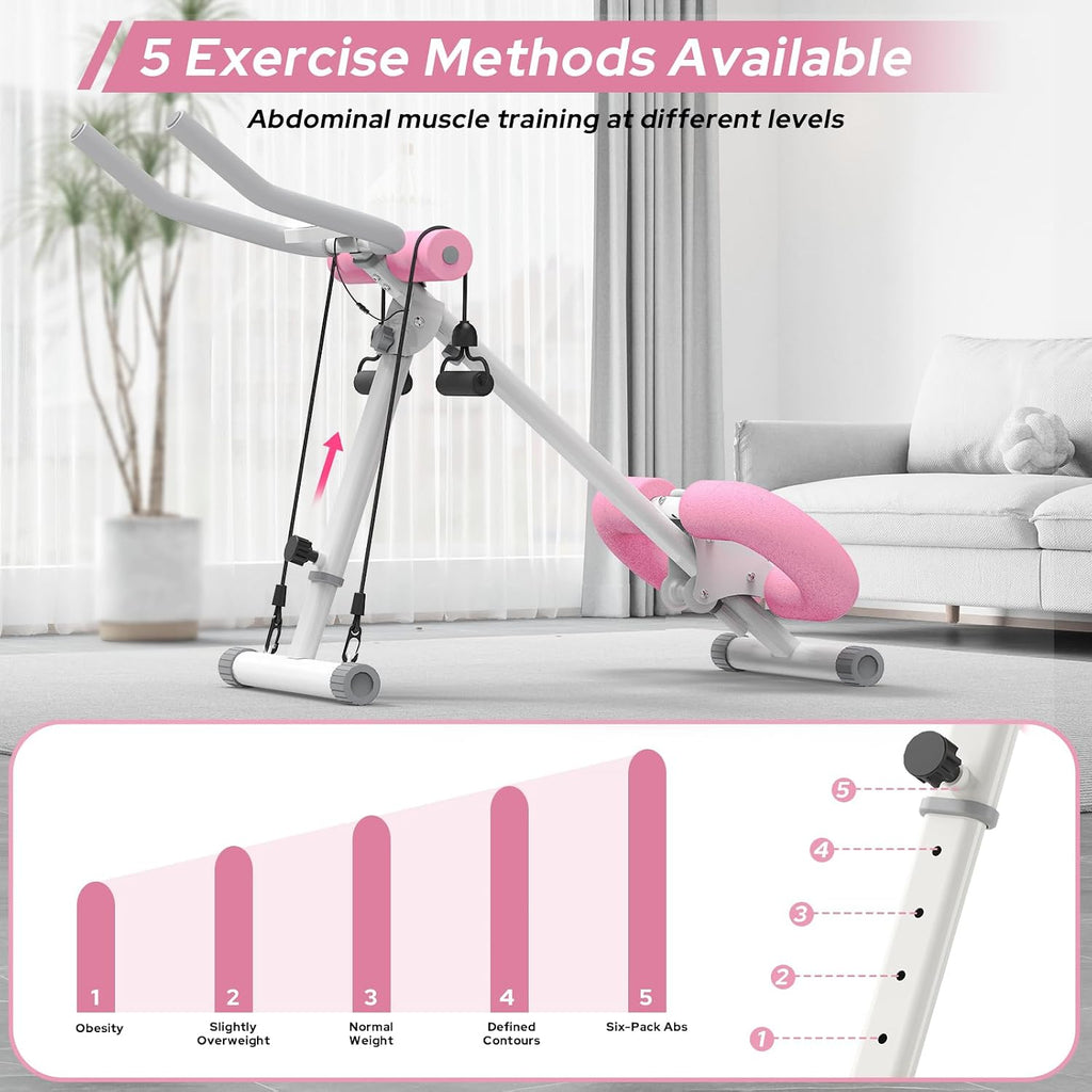 Foldable Adjustable Ab Trainer Machine