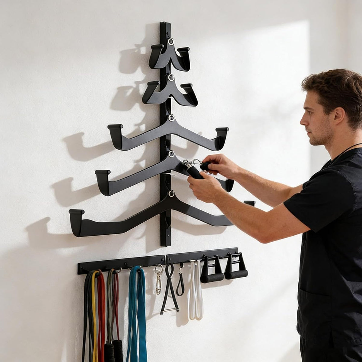 Steel Fitness Accessory Hanger