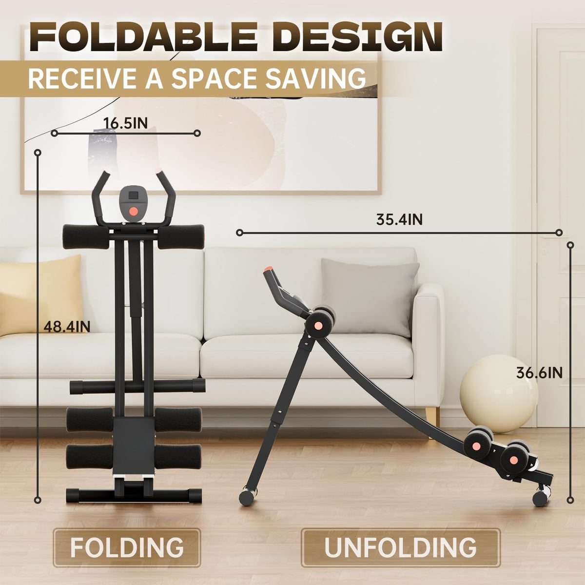 4-Level Adjustable Core Ab Trainer