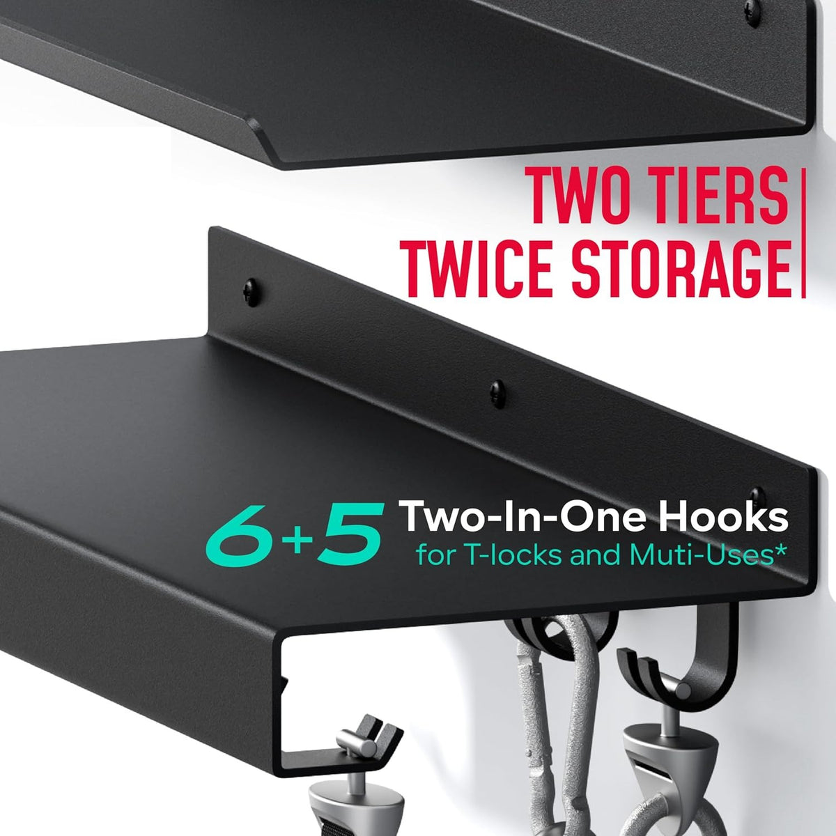 2-Tier Tonal Accessory Shelf