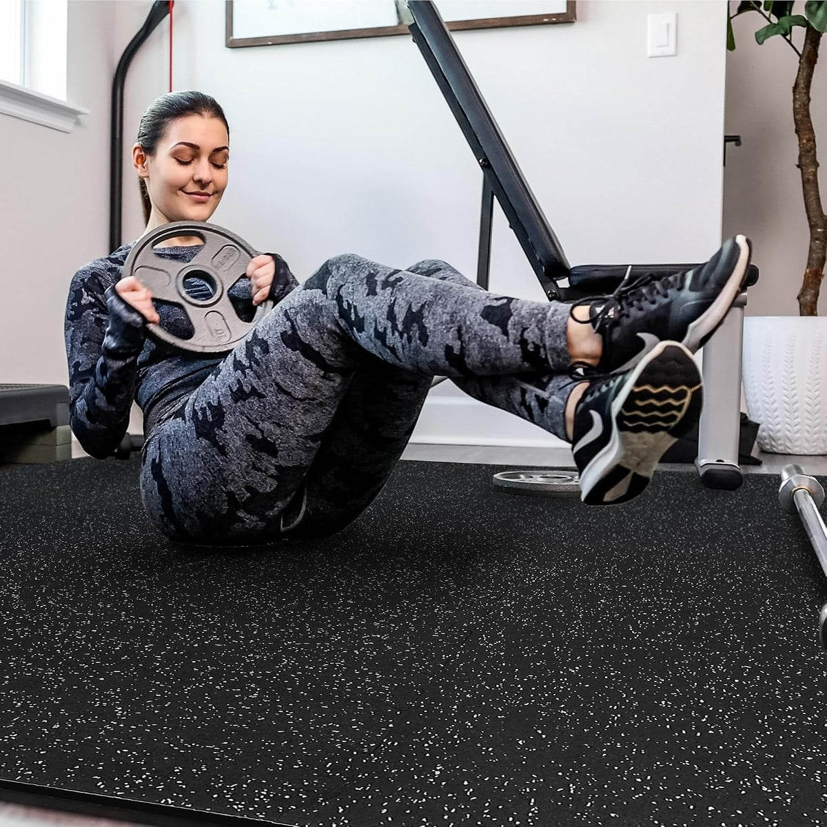 Rubber Top Interlocking Gym Mats