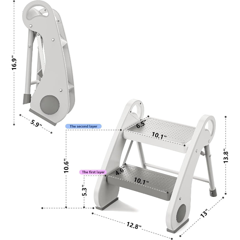 Steel Foldable Toddler Step Stool