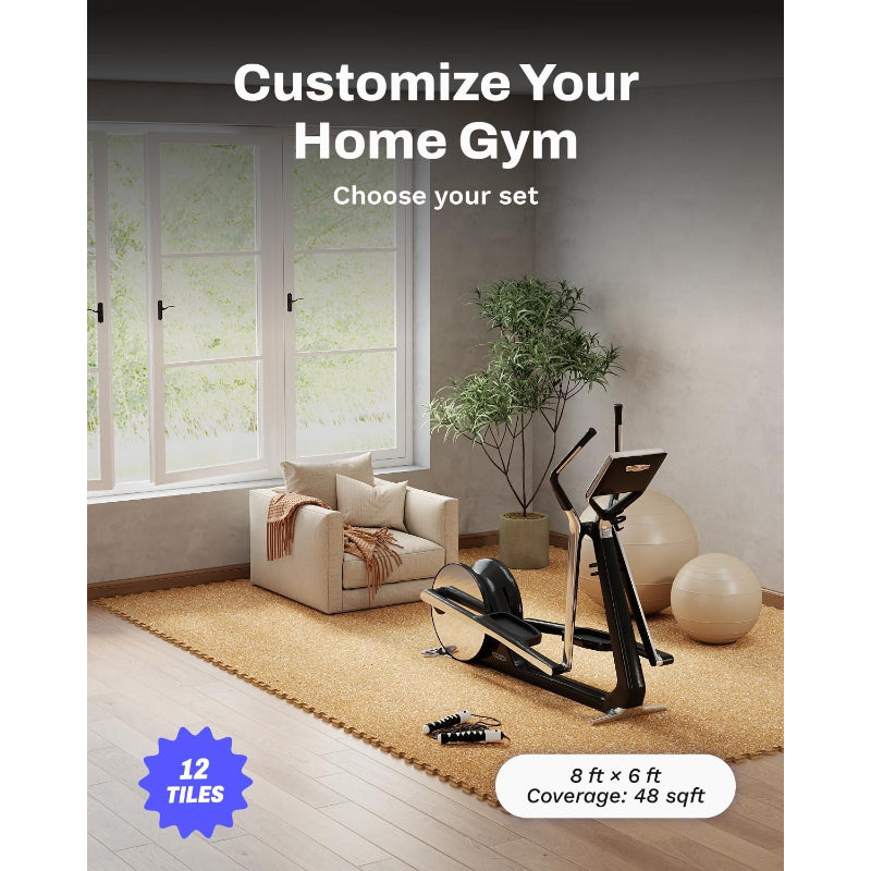 Rubber Top Home Gym Flooring Mat