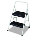 Gray Steel Folding Step Stool