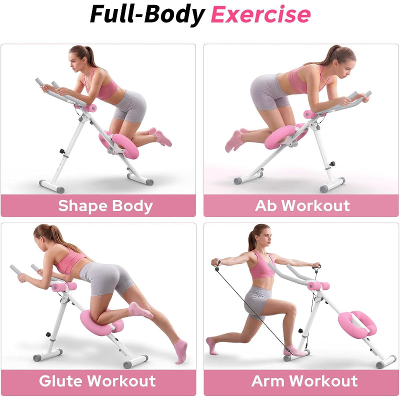 Foldable Adjustable Ab Trainer Machine