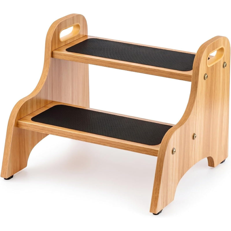 Natural Wooden Toddler Step Stool