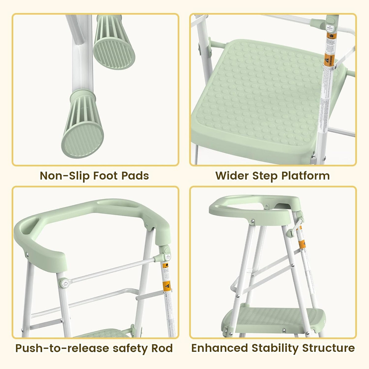 Foldable Toddler Step Stool Tower