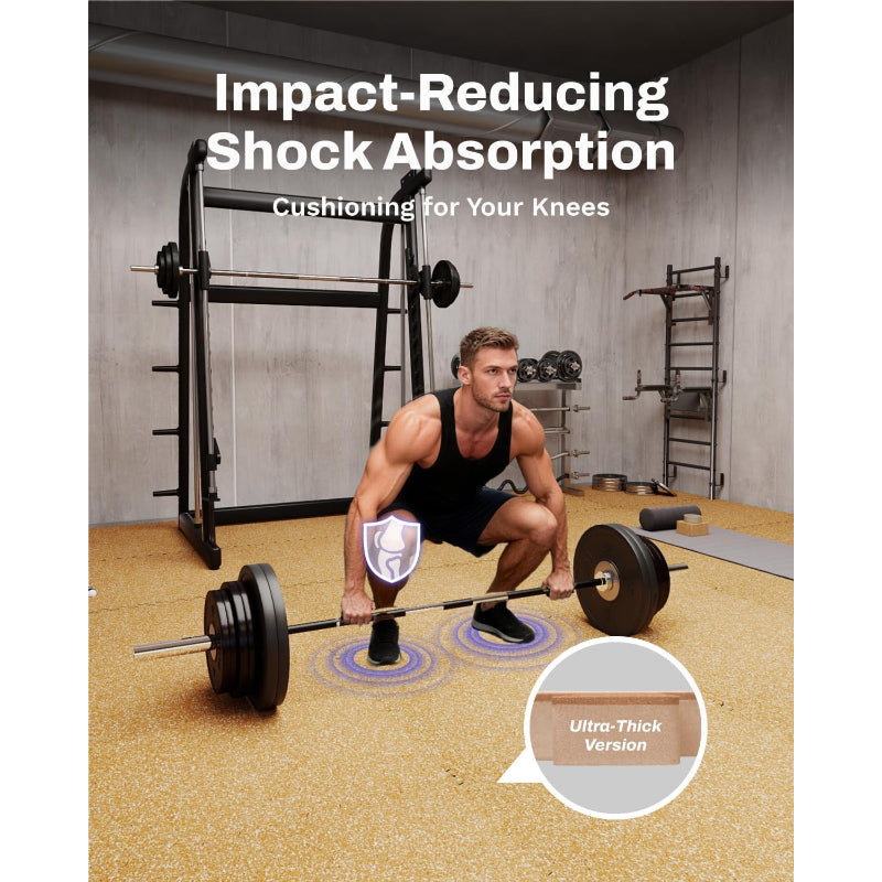 Rubber Top Home Gym Flooring Mat