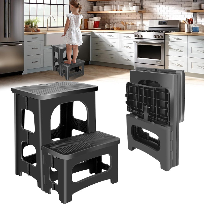 Anti-Slip Portable Collapsible Step Stool